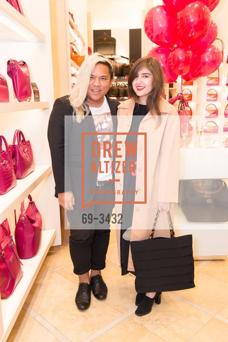 Anthony Deeying, Ashley Abtahie, LONGCHAMP | MARIE CLAIRE Reception, US, October 24th, 2014, Photo #69-3432 Anthony Deeying, Ashley Abtahie, Photo #69-3432