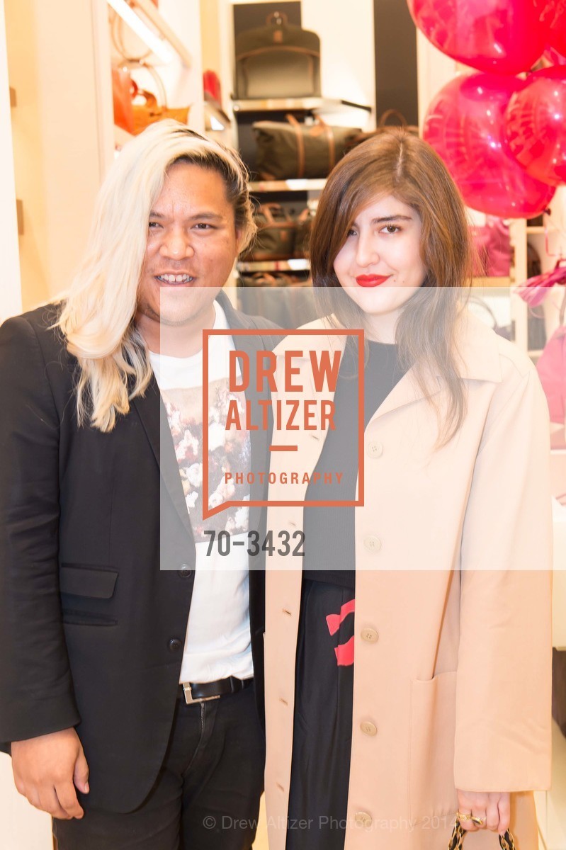 Anthony Deeying, Ashley Abtahie, LONGCHAMP | MARIE CLAIRE Reception, US, October 24th, 2014, Photo #70-3432 Anthony Deeying, Ashley Abtahie, Photo #70-3432