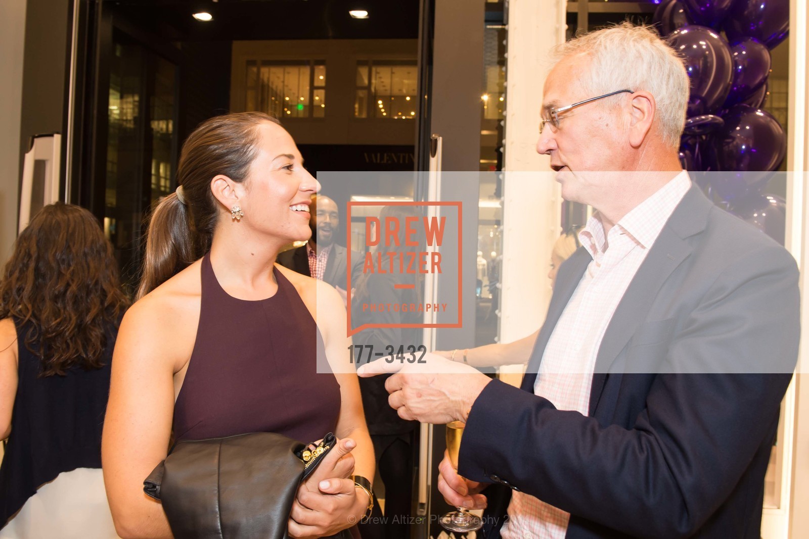 Nikki Glazer, Mark Pederson, LONGCHAMP | MARIE CLAIRE Reception, US, October 24th, 2014, Photo #177-3432 Nikki Glazer, Mark Pederson, Photo #177-3432