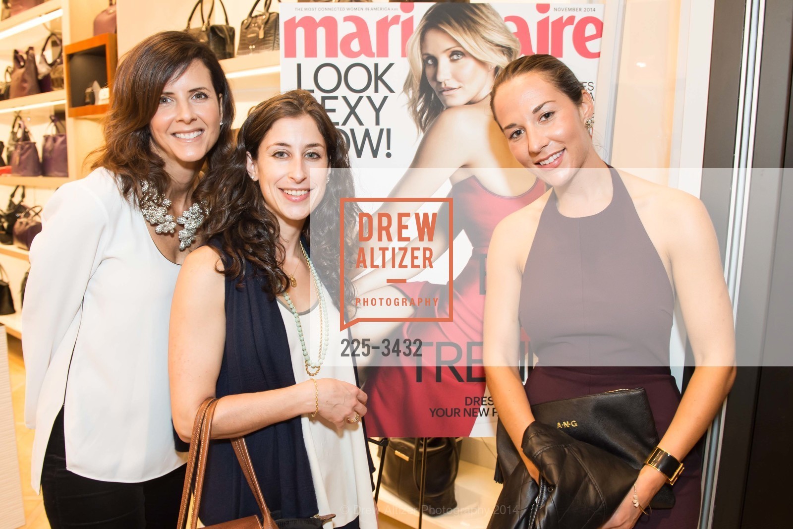 Christy Miles, Liz Petrelli, Nikki Glazer, LONGCHAMP | MARIE CLAIRE Reception, US, October 24th, 2014, Photo #225-3432 Christy Miles, Liz Petrelli, Nikki Glazer, Photo #225-3432