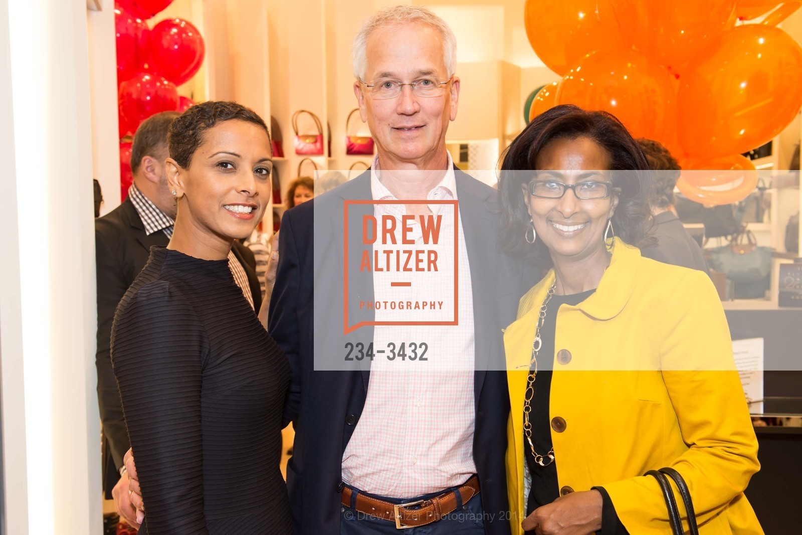 Lydia Haile, Mark Pederson, Zelalem Tadasse, LONGCHAMP | MARIE CLAIRE Reception, US, October 24th, 2014, Photo #234-3432 Lydia Haile, Mark Pederson, Zelalem Tadasse, Photo #234-3432