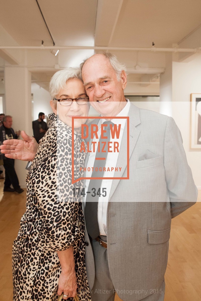 Jacqueline Probert, Michael Beck, John Berggruen Gallery presents "Looking Back: 45 Years", John Berggruen Gallery. John Berggruen Gallery, . 228 Grant Ave, October 8th, 2015, Photo #174-345 Jacqueline Probert, Michael Beck, Photo #174-345