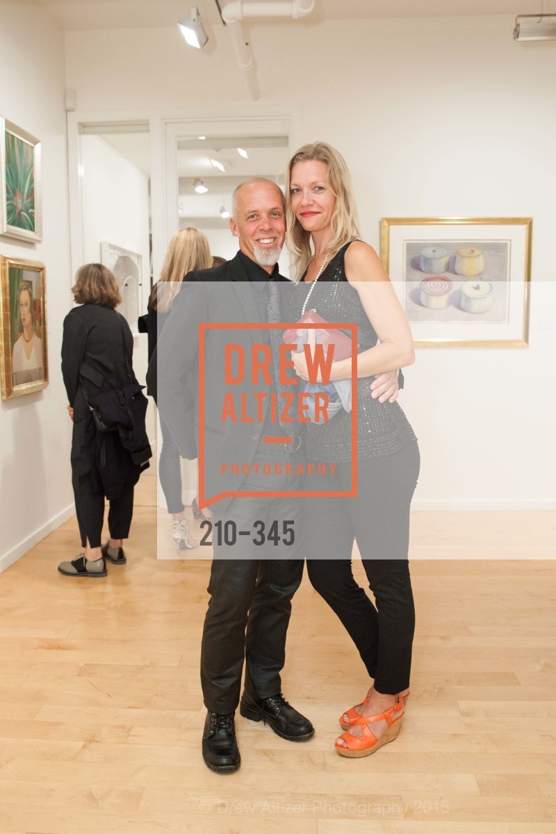 Tom McKinley, Dina Charles-Harris, John Berggruen Gallery presents "Looking Back: 45 Years", John Berggruen Gallery. John Berggruen Gallery, . 228 Grant Ave, October 8th, 2015, Photo #210-345 Tom McKinley, Dina Charles-Harris, Photo #210-345