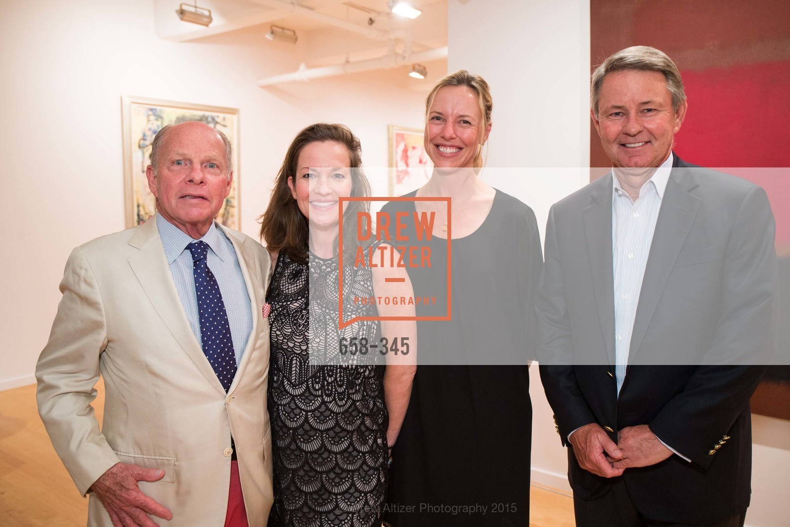 John Berggruen, Jennifer Weiss, Kim Newell-Green, Tim Howard, John Berggruen Gallery presents "Looking Back: 45 Years", John Berggruen Gallery. John Berggruen Gallery, . 228 Grant Ave, October 8th, 2015, Photo #658-345 John Berggruen, Jennifer Weiss, Kim Newell-Green, Tim Howard, Photo #658-345