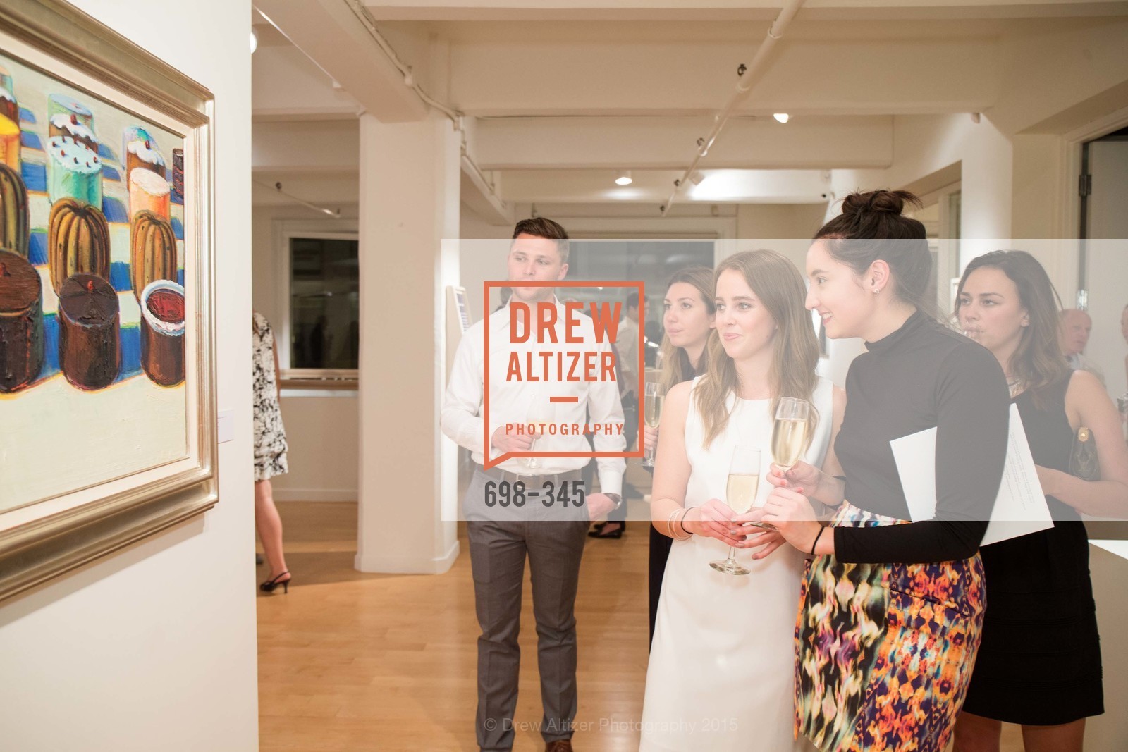 Andrew Cereghino, Camille Gillett, Farren McGaffigan, Julia Gauger, John Berggruen Gallery presents "Looking Back: 45 Years", John Berggruen Gallery. John Berggruen Gallery, . 228 Grant Ave, October 8th, 2015, Photo #698-345 Andrew Cereghino, Camille Gillett, Farren McGaffigan, Julia Gauger, Photo #698-345