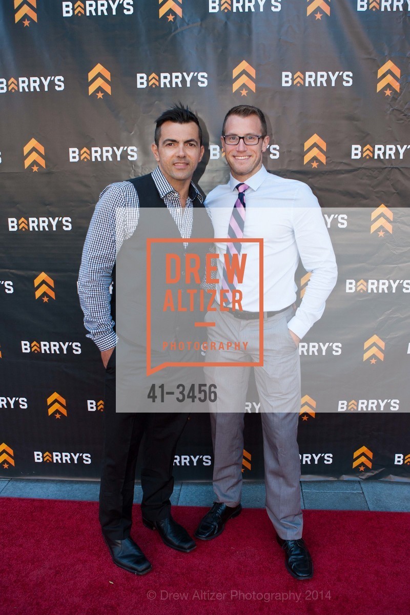 Carlos Mandacareu, Brian Drosdzal, BARRY'S BOOTCAMP San Francisco Grand Opening, US, June 12th, 2014, Photo #41-3456 Carlos Mandacareu, Brian Drosdzal, Photo #41-3456