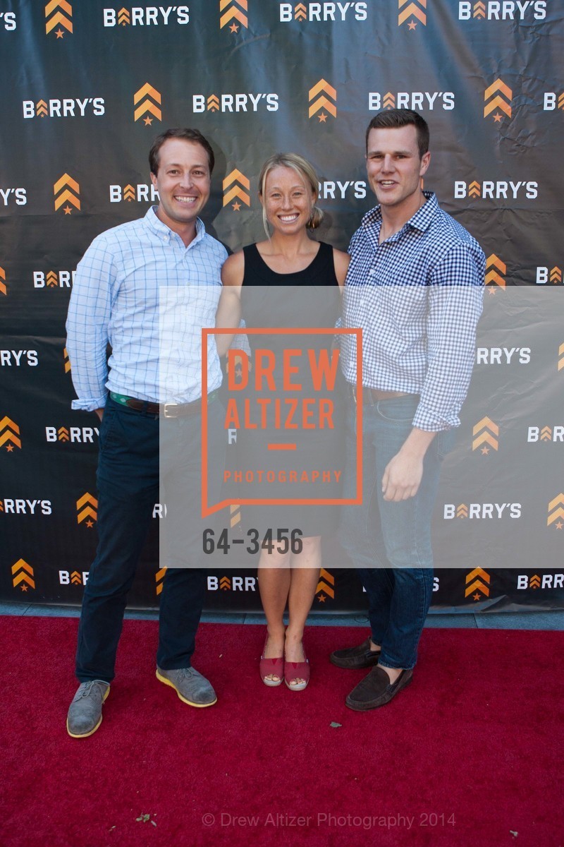 Jonathan Mark, Abbey Dewey, Thomas Tessier, BARRY'S BOOTCAMP San Francisco Grand Opening, US, June 12th, 2014, Photo #64-3456 Jonathan Mark, Abbey Dewey, Thomas Tessier, Photo #64-3456
