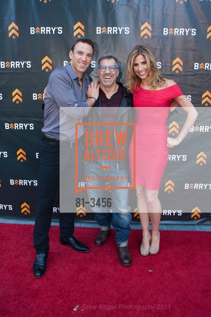 Adam Shane, Barry Jay, Cara Shane, BARRY'S BOOTCAMP San Francisco Grand Opening, US, June 12th, 2014, Photo #81-3456 Adam Shane, Barry Jay, Cara Shane, Photo #81-3456