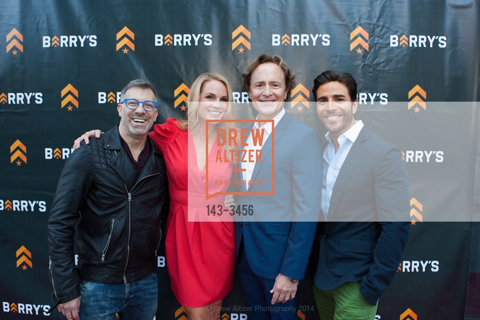 Barry Jay, Rachel Mumford, John Mumford, Joey Gonzalez, BARRY'S BOOTCAMP San Francisco Grand Opening, US, June 12th, 2014, Photo #143-3456 Barry Jay, Rachel Mumford, John Mumford, Joey Gonzalez, Photo #143-3456