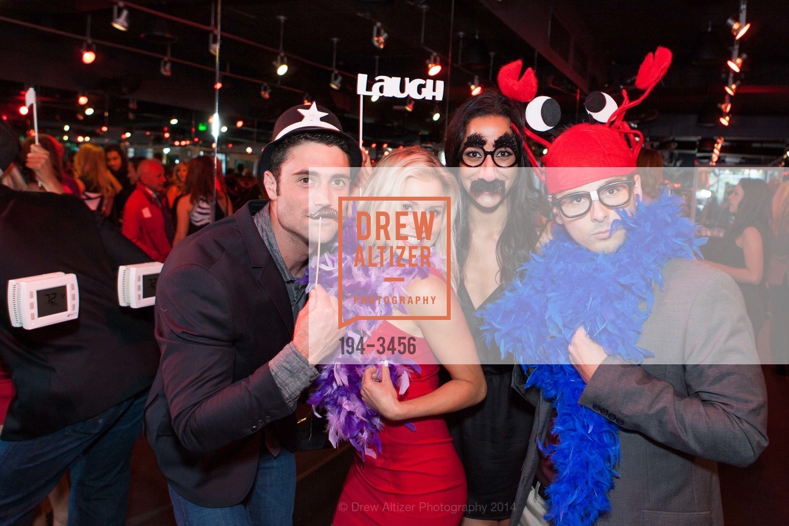 Aaron Schwartzman, Erica Stenz, Amira Mourad, Eric Roland, BARRY'S BOOTCAMP San Francisco Grand Opening, US, June 12th, 2014, Photo #194-3456 Aaron Schwartzman, Erica Stenz, Amira Mourad, Eric Roland, Photo #194-3456