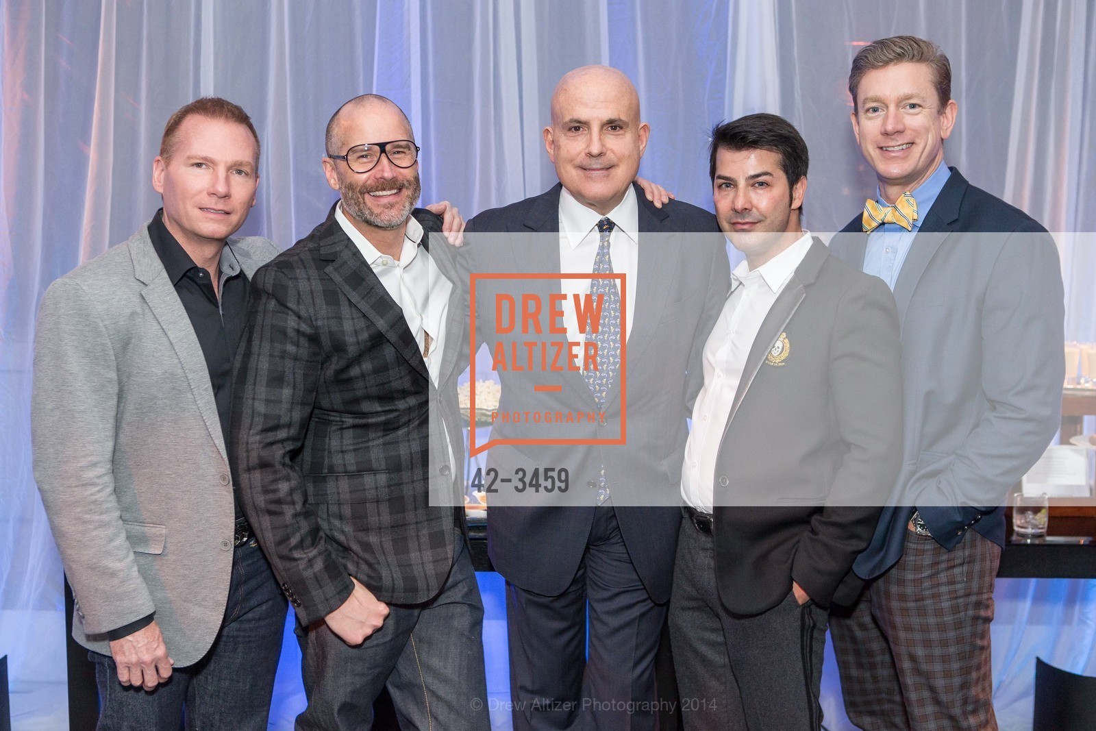 Glen Fugitt, Michael Wilson, Larry Block, Bacca Da Silva, Randy Brasche, Gregg Lynn's Holiday Party, US, December 7th, 2014, Photo #42-3459 Glen Fugitt, Michael Wilson, Larry Block, Bacca Da Silva, Randy Brasche, Photo #42-3459