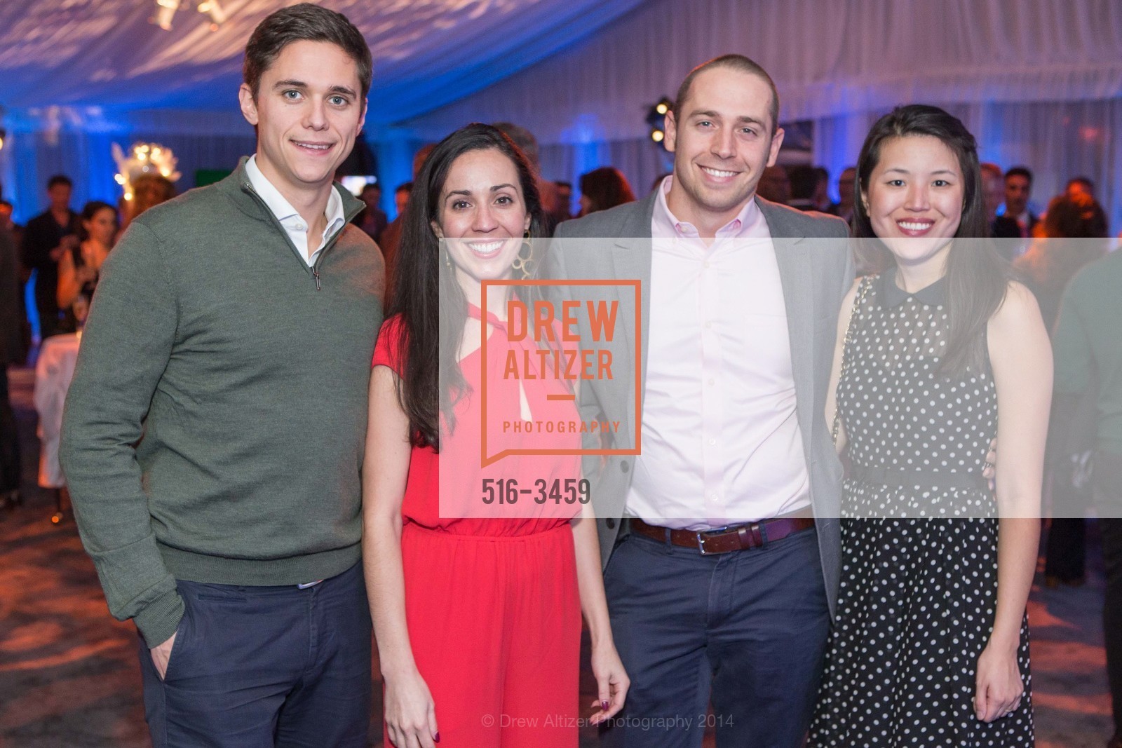Dan Mason, Natalie Martirosian, JW Victor, Chris Wang, Gregg Lynn's Holiday Party, US, December 7th, 2014, Photo #516-3459 Dan Mason, Natalie Martirosian, JW Victor, Chris Wang, Photo #516-3459
