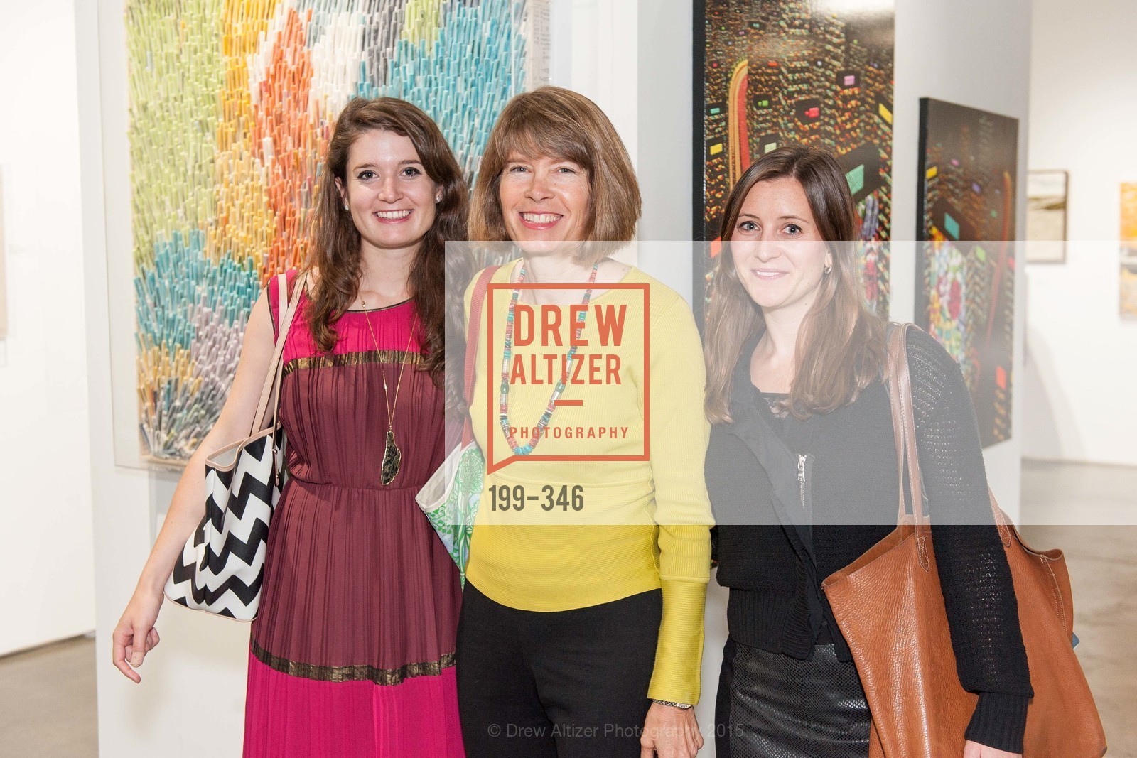 Katherine James, Sally James, Emily Lambert, Art Miami Presents: Art Silicon Valley, San Mateo County Event Center. 1346 Saratoga Dr, October 8th, 2015,Drew Altizer, Drew Altizer Photography, full-service agency, private events, San Francisco photographer, photographer california