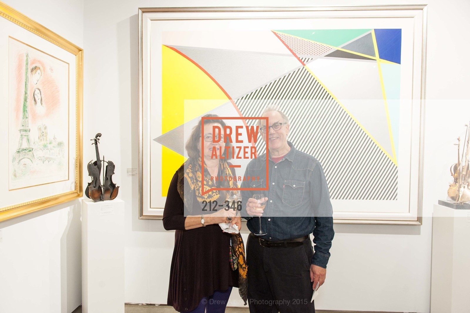 Deborah Corsini, Bruce Hirschman, Art Miami Presents: Art Silicon Valley, San Mateo County Event Center. San Mateo County Event Center, . 1346 Saratoga Dr, October 8th, 2015, Photo #212-346 Deborah Corsini, Bruce Hirschman, Photo #212-346