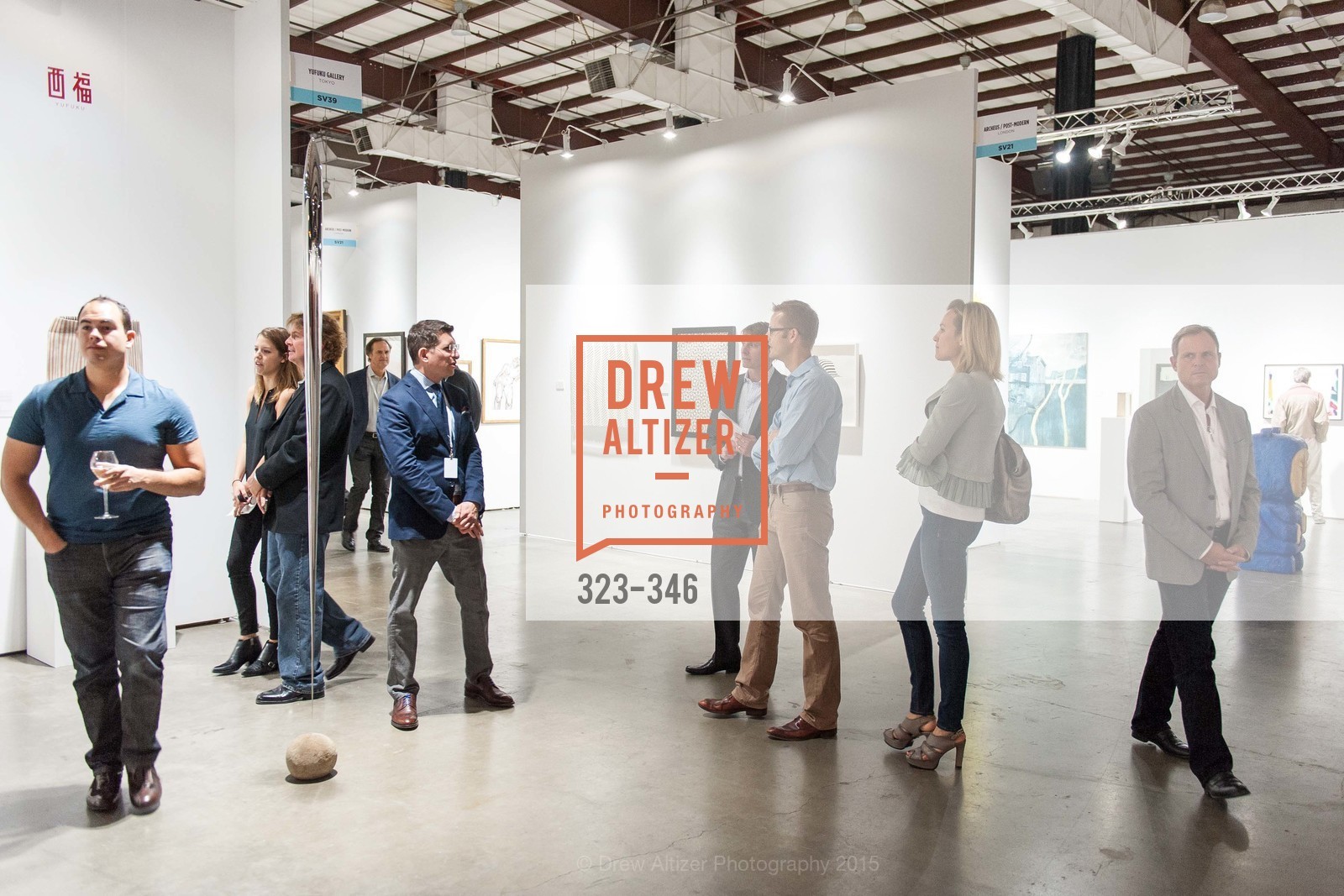 Atmosphere, Art Miami Presents: Art Silicon Valley, San Mateo County Event Center. San Mateo County Event Center, . 1346 Saratoga Dr, October 8th, 2015, Photo #323-346 Atmosphere, Photo #323-346