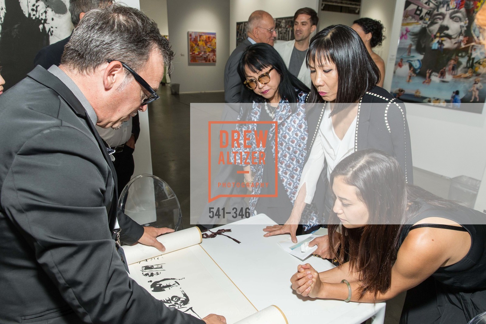 Suno Kay Osterweis, Lucy Sun, Karin Oen, Art Miami Presents: Art Silicon Valley, San Mateo County Event Center. 1346 Saratoga Dr, October 8th, 2015,Drew Altizer, Drew Altizer Photography, full-service agency, private events, San Francisco photographer, photographer california