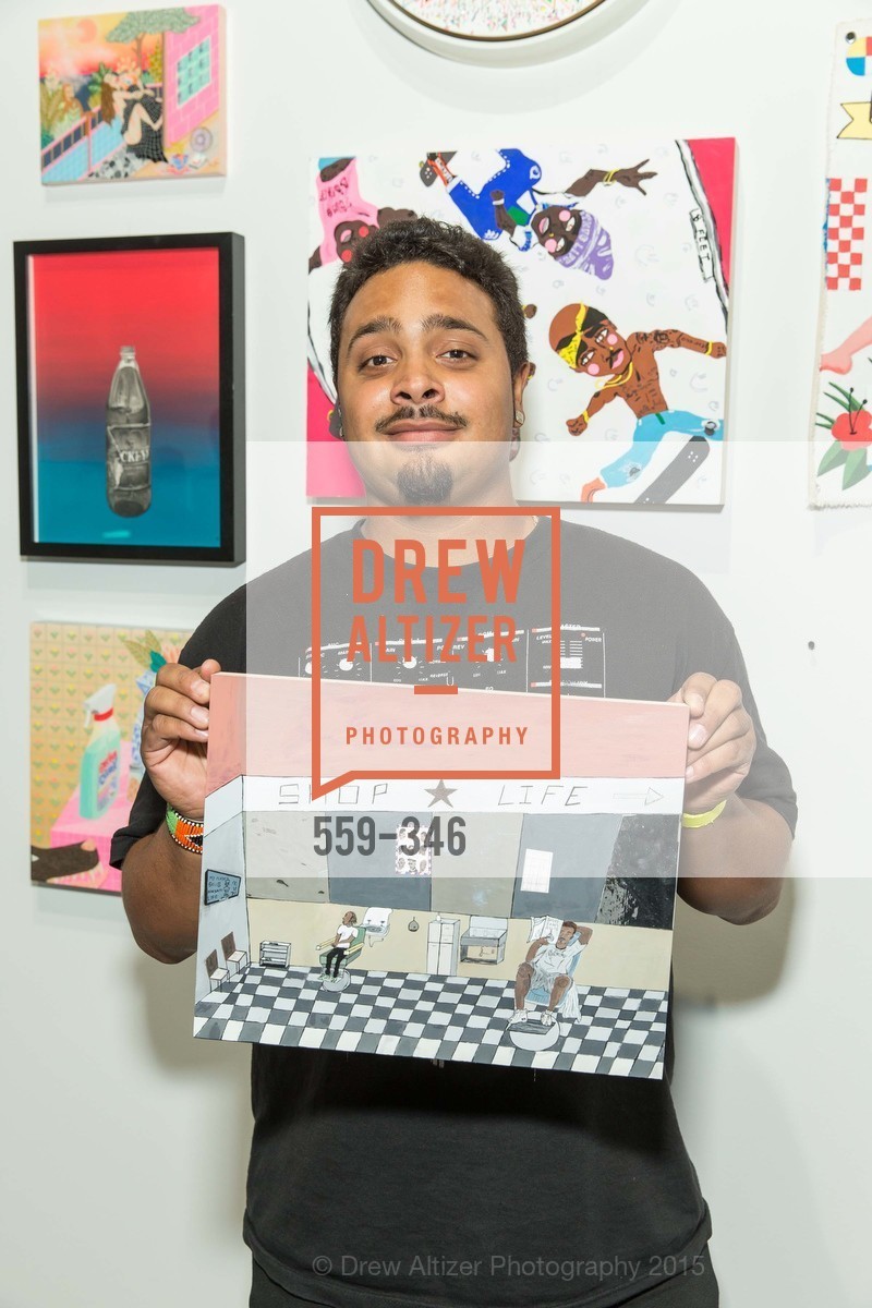 Yarrow Slaps, Art Miami Presents: Art Silicon Valley, San Mateo County Event Center. 1346 Saratoga Dr, October 8th, 2015,Drew Altizer, Drew Altizer Photography, full-service event agency, private events, San Francisco photographer, photographer California
