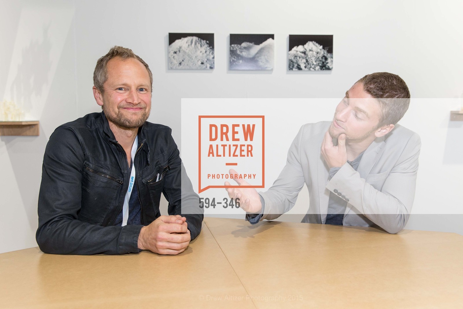 Tim Hyde, George Neiley, Art Miami Presents: Art Silicon Valley, San Mateo County Event Center. 1346 Saratoga Dr, October 8th, 2015,Drew Altizer, Drew Altizer Photography, full-service agency, private events, San Francisco photographer, photographer california