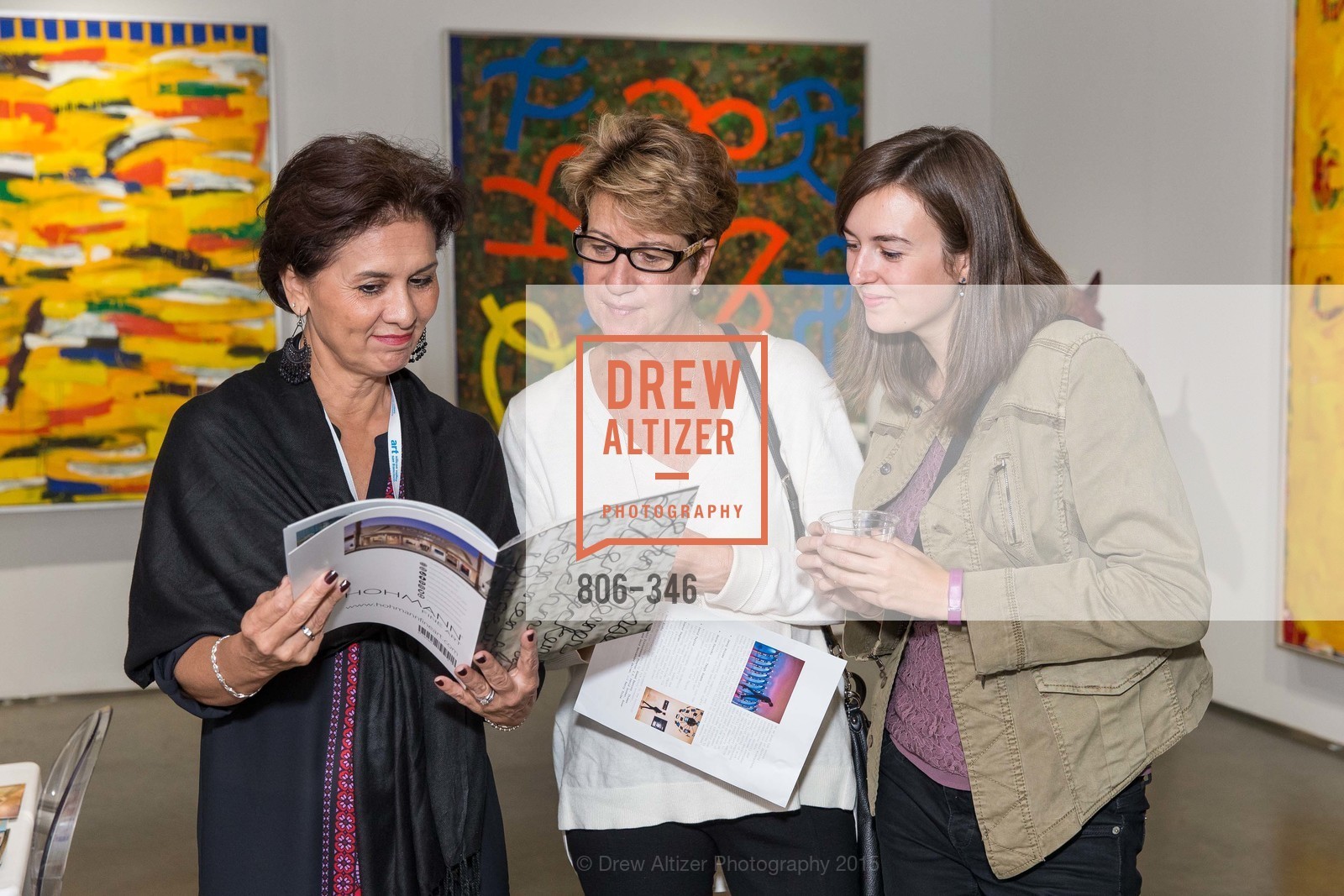 Loretta Mosher, Martha Stevenson, Michelle Stevenson, Art Miami Presents: Art Silicon Valley, San Mateo County Event Center. 1346 Saratoga Dr, October 8th, 2015,Drew Altizer, Drew Altizer Photography, full-service agency, private events, San Francisco photographer, photographer california