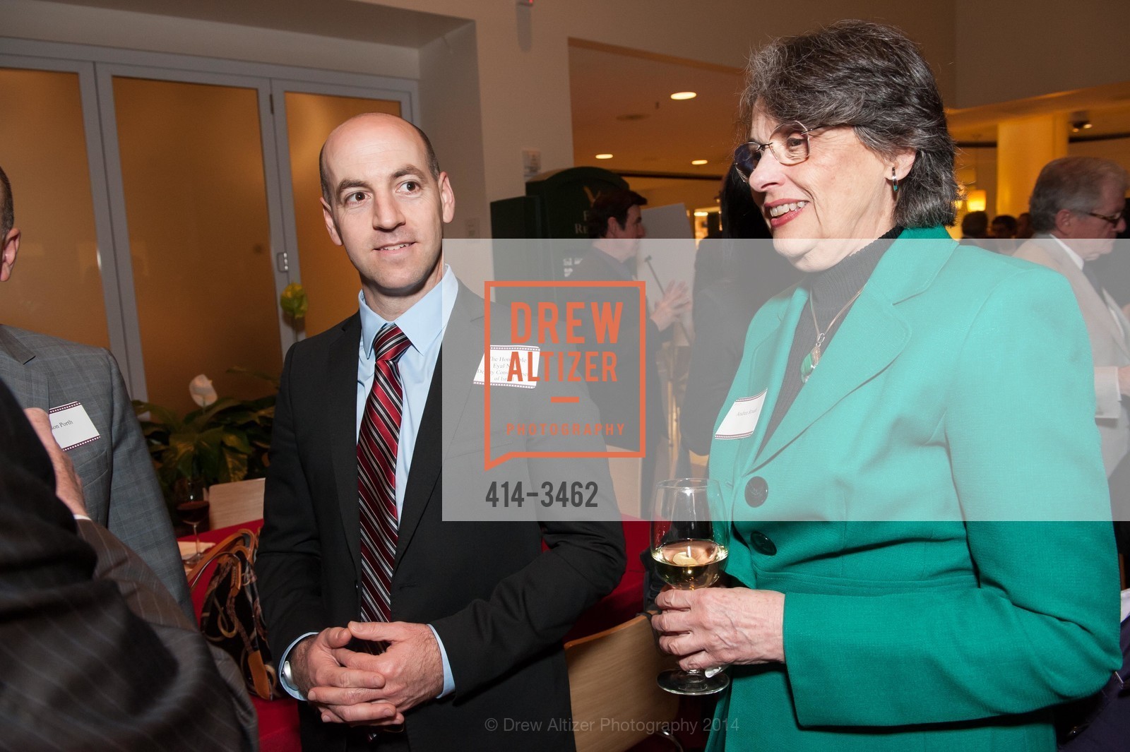 Eyal Naor, Andrea Rouah, JCRC's Behind the Scenes 2014, US, February 13th, 2014, Photo #414-3462 Eyal Naor, Andrea Rouah, Photo #414-3462