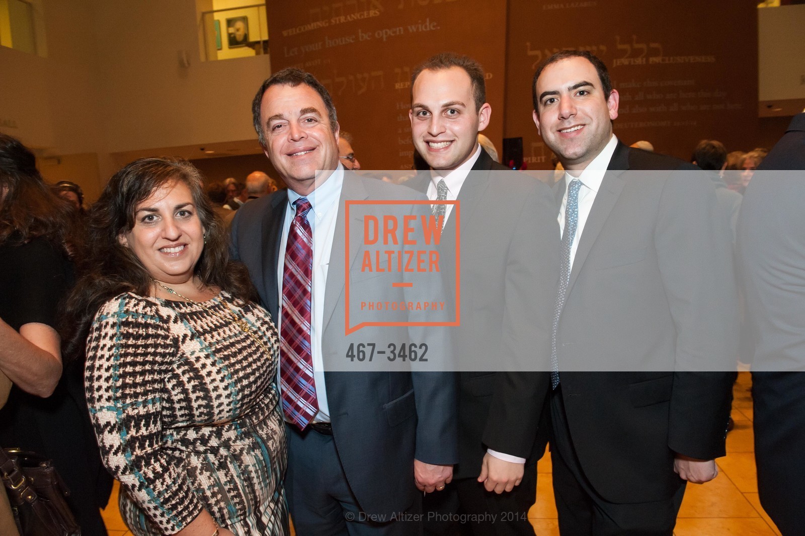 Linda Goldman, Alan Goldman, Joe Goldman, Adam Green, Photo #467-3462