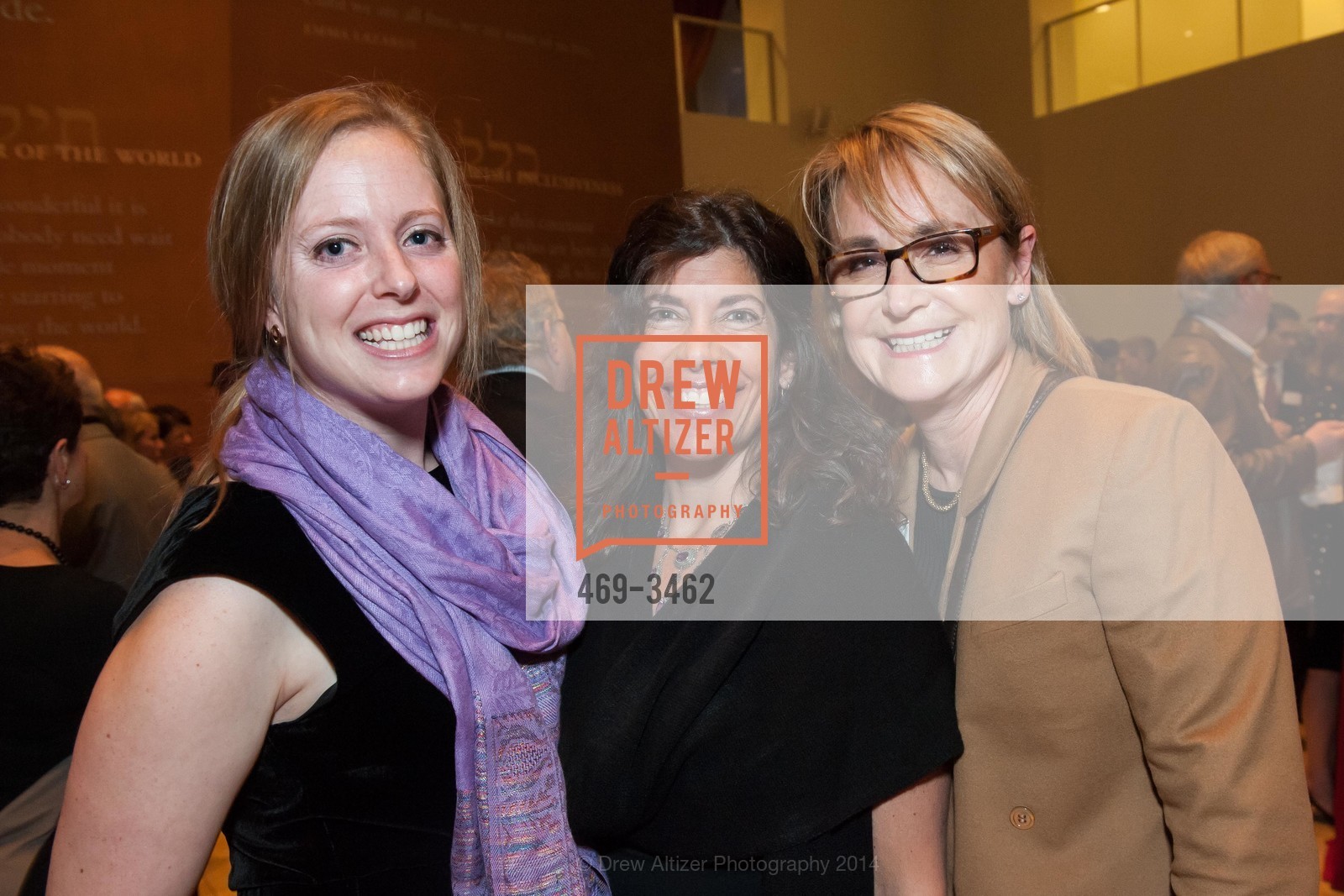 Katie Quinn, Rosalind Franklin, Ann Becker, JCRC's Behind the Scenes 2014, US, February 13th, 2014, Photo #469-3462 Katie Quinn, Rosalind Franklin, Ann Becker, Photo #469-3462