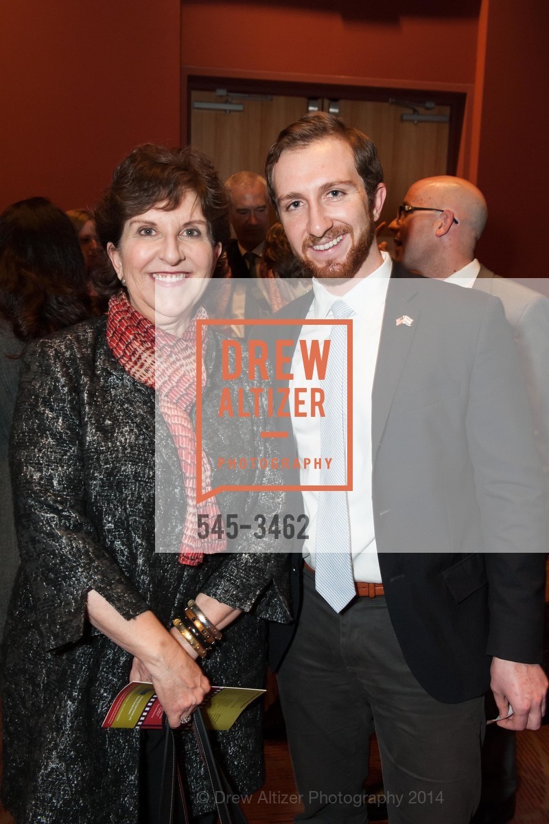 Anita Friedman, Aaron Tartakovsky, JCRC's Behind the Scenes 2014, US, February 13th, 2014, Photo #545-3462 Anita Friedman, Aaron Tartakovsky, Photo #545-3462