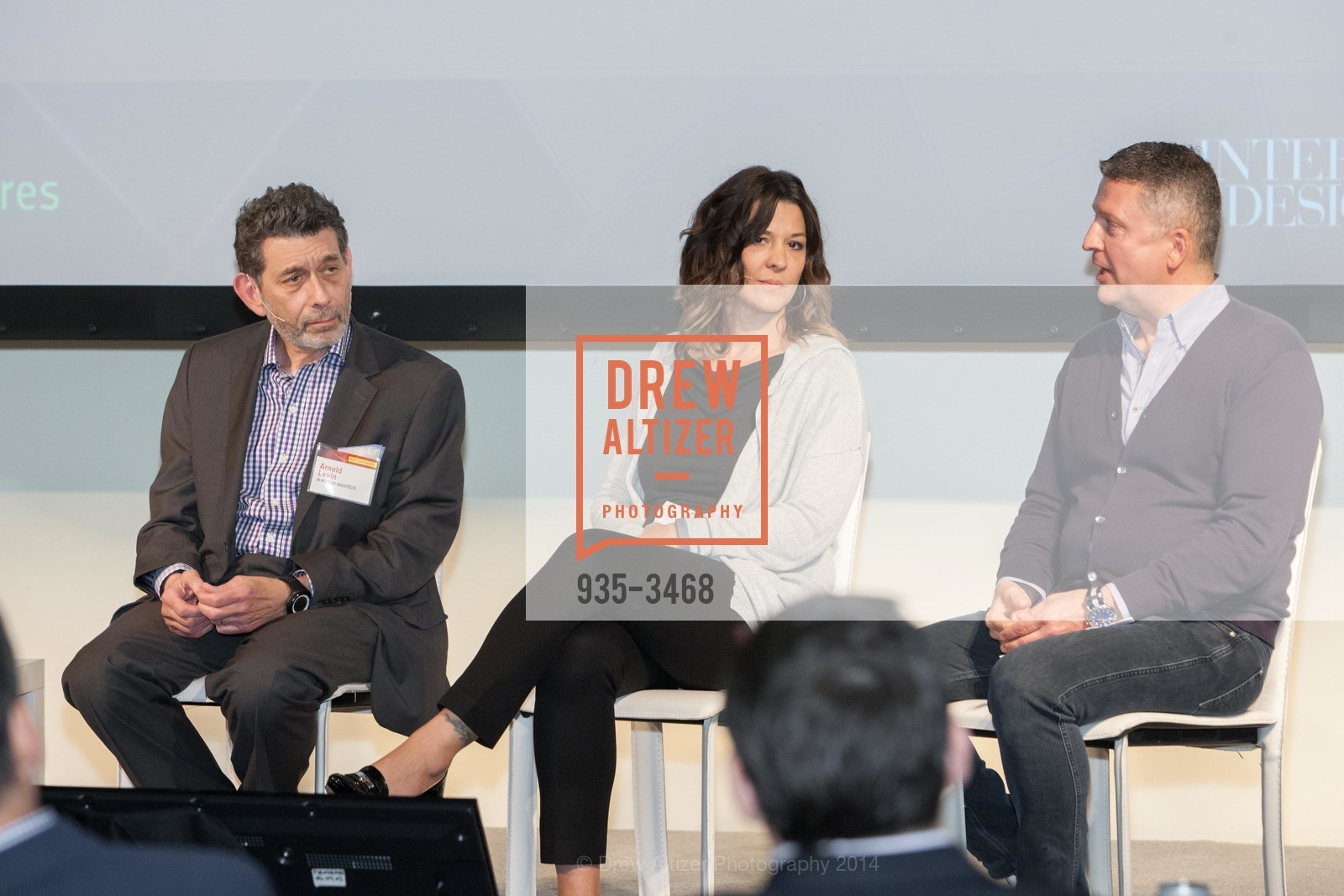 Arnold Levin, Becky Locke-Laden, Collin Burry, FUTURES TECH + DESIGN, US, November 14th, 2014, Photo #935-3468 Arnold Levin, Becky Locke-Laden, Collin Burry, Photo #935-3468