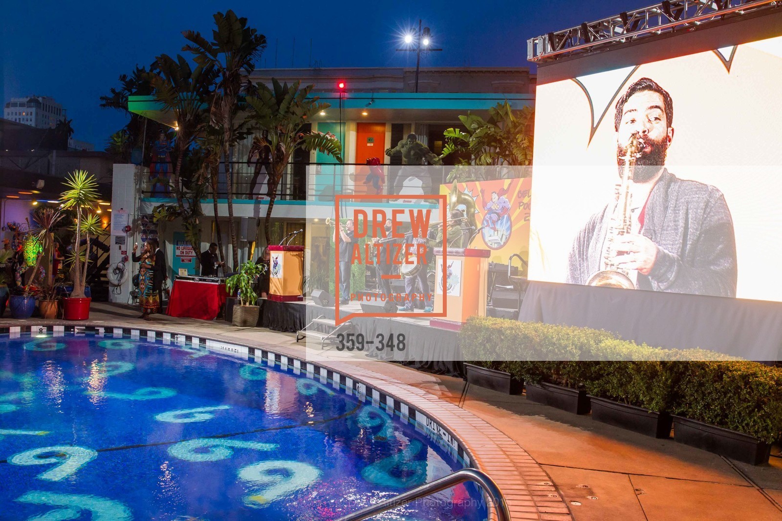 Atmosphere, TNDC Annual Celebrity Pool Toss, Phoenix Hotel. 601 Eddy St, October 7th, 2015,Drew Altizer, Drew Altizer Photography, full-service agency, private events, San Francisco photographer, photographer california