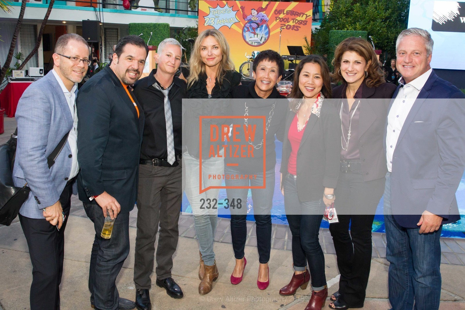 Peter Gamus, Diane Leach, Karolina Kielbowicz, Pat Bridgette, Niki Leondakis, Brian Jones, TNDC Annual Celebrity Pool Toss, Phoenix Hotel. 601 Eddy St, October 7th, 2015,Drew Altizer, Drew Altizer Photography, full-service event agency, private events, San Francisco photographer, photographer California