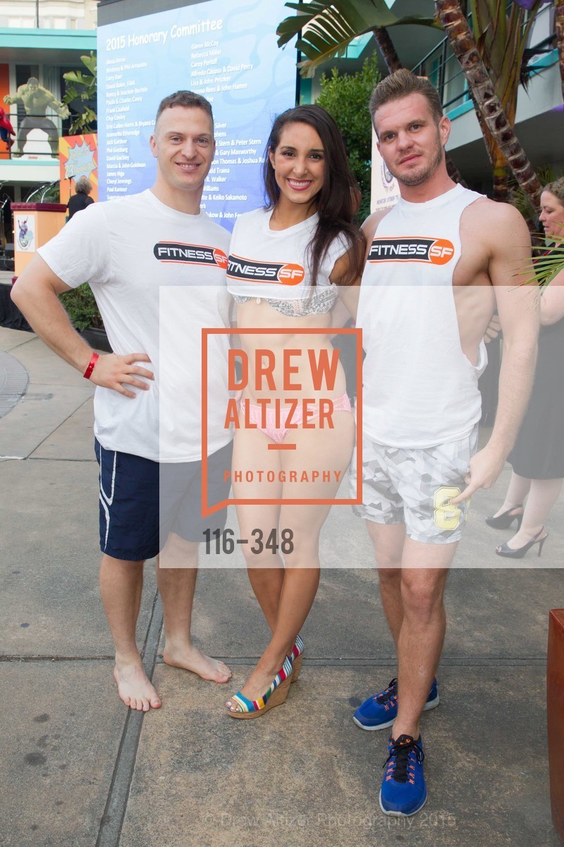 Milot Xhemaili, Christina Araujo, Brandon Hayre, TNDC Annual Celebrity Pool Toss, Phoenix Hotel. Phoenix Hotel, . 601 Eddy St, October 7th, 2015, Photo #116-348 Milot Xhemaili, Christina Araujo, Brandon Hayre, Photo #116-348
