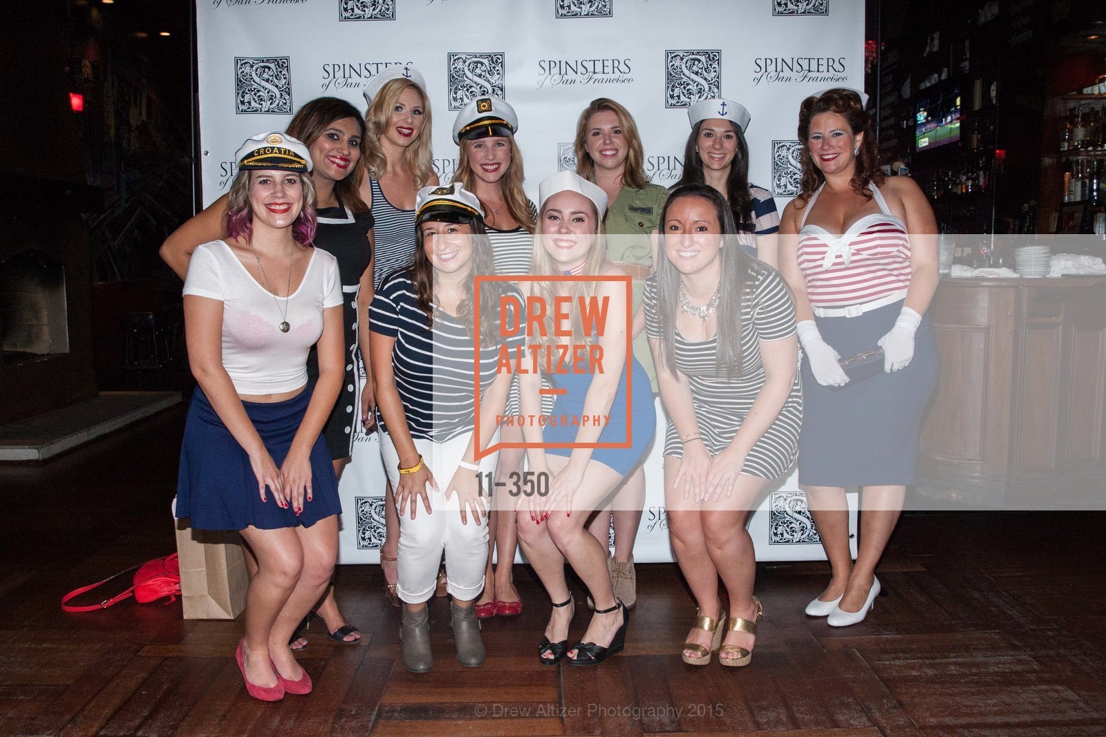 Jeanette LeFevre, Teesta Kaur, Kelly Mulcahy, Lauren Birnbaum, Courtney Costello, Shannon Meagher, Sara Moynihan, Genevieve Meyers, Xanadu Bruggers, Alex Black, Spinsters of San Francisco Presents: Fleet or Flight, Mayes Oyster House. 1233 Polk St, October 9th, 2015,Drew Altizer, Drew Altizer Photography, full-service agency, private events, San Francisco photographer, photographer california