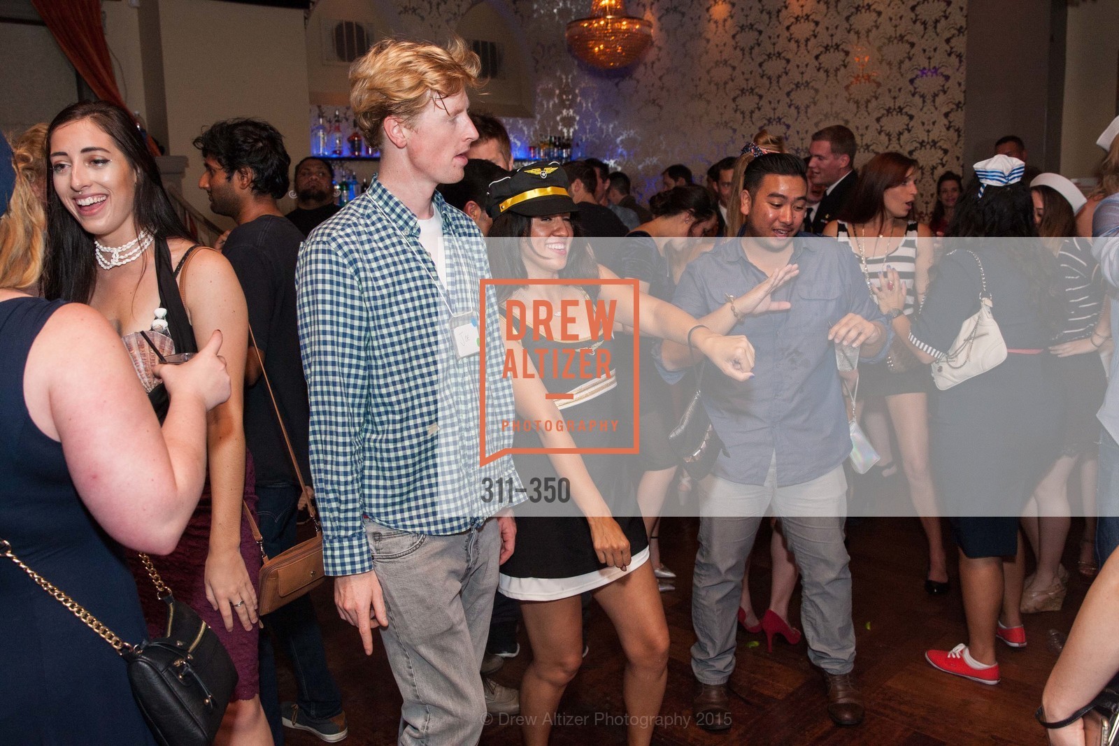 Dance Floor, Spinsters of San Francisco Presents: Fleet or Flight, Mayes Oyster House. 1233 Polk St, October 9th, 2015,Drew Altizer, Drew Altizer Photography, full-service agency, private events, San Francisco photographer, photographer california