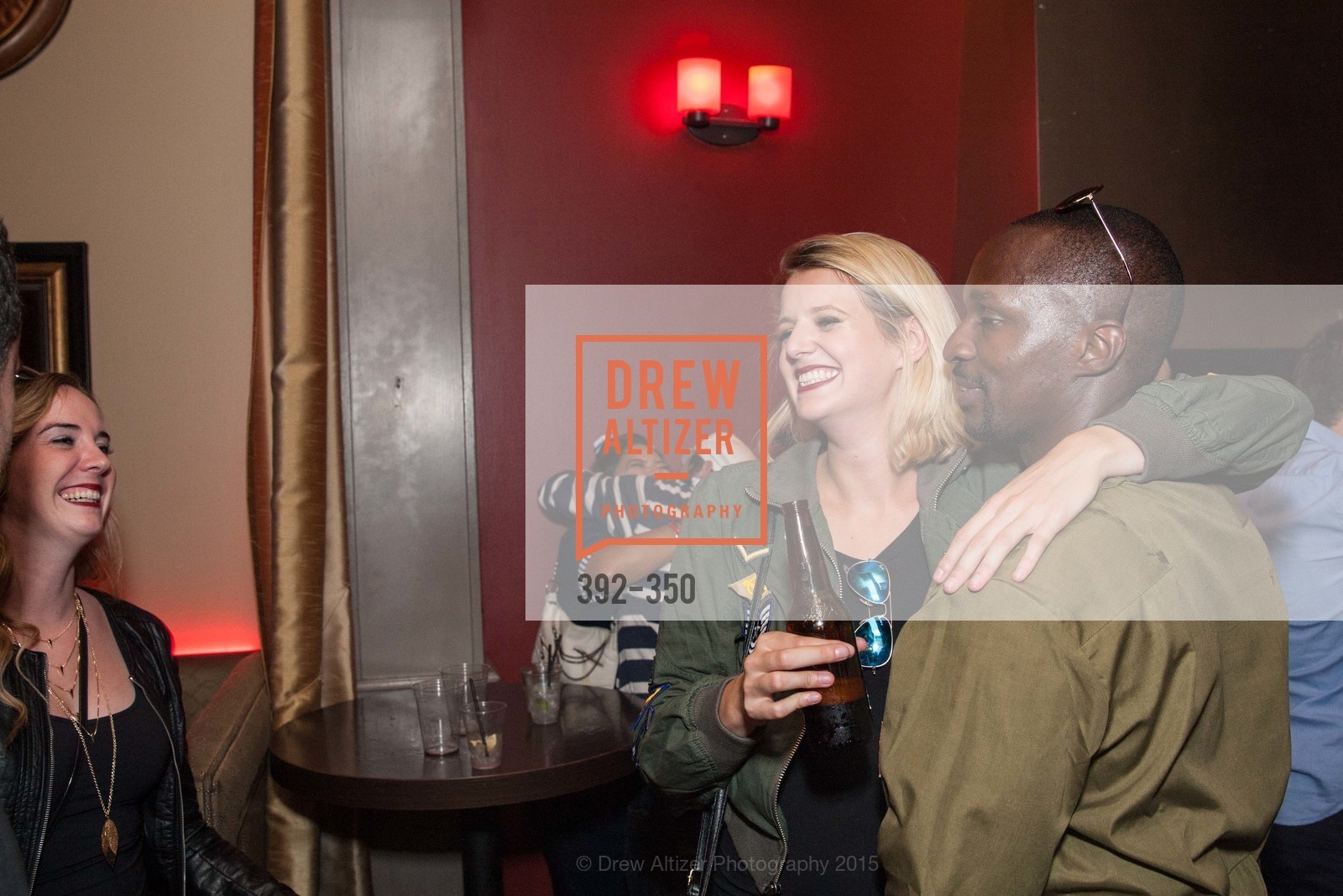 Maggie McCarthy, Kolapo Odujinrin, Spinsters of San Francisco Presents: Fleet or Flight, Mayes Oyster House. Mayes Oyster House, . 1233 Polk St, October 9th, 2015, Photo #392-350 Maggie McCarthy, Kolapo Odujinrin, Photo #392-350