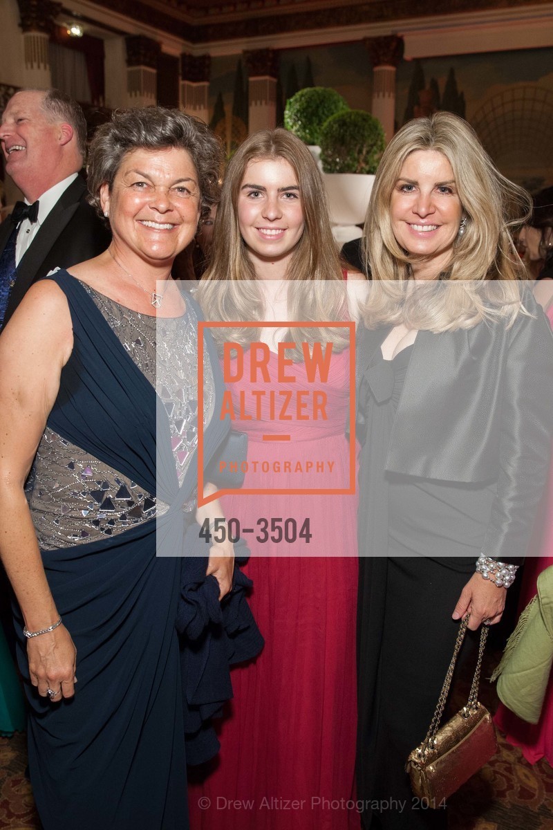 Karen Goss, Alexis Levit, Suzanne Levit, San Francisco Debutante Ball 2014, US, June 14th, 2014, Photo #450-3504 Karen Goss, Alexis Levit, Suzanne Levit, Photo #450-3504
