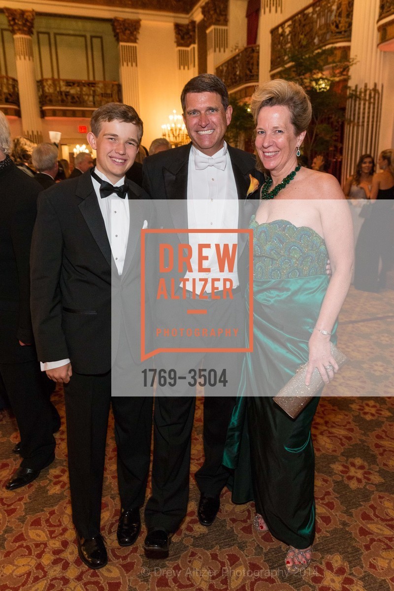 Mike Poole, Edward Poole, Lynn Poole, San Francisco Debutante Ball 2014, US, June 14th, 2014, Photo #1769-3504 Mike Poole, Edward Poole, Lynn Poole, Photo #1769-3504