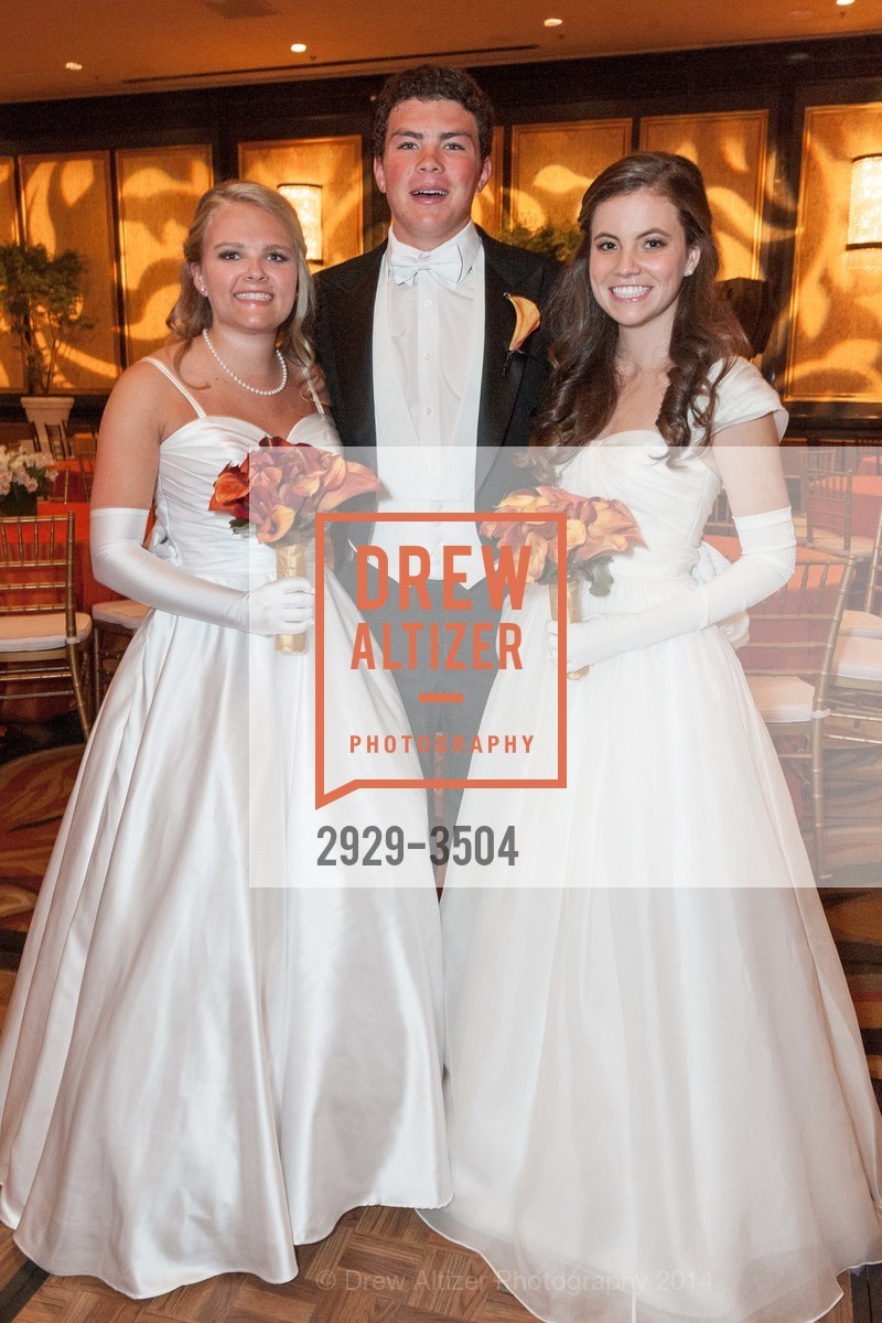 Annabel Love, Stoddy Carey, Katherine Ericson, San Francisco Debutante Ball 2014, US, June 14th, 2014, Photo #2929-3504 Annabel Love, Stoddy Carey, Katherine Ericson, Photo #2929-3504