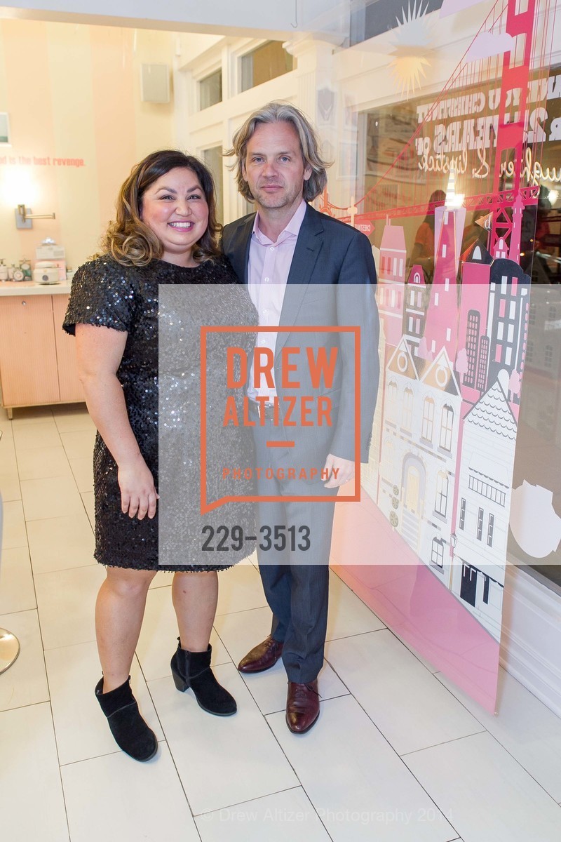 Michelle Avedissian, Aurelian Lis, BENEFIT COSMETICS SF Store's 25th Anniversary Celebration, US, November 14th, 2014, Photo #229-3513 Michelle Avedissian, Aurelian Lis, Photo #229-3513