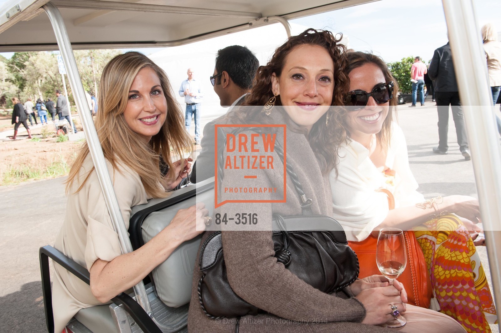 Heidi Pettit, Naomi Fliflet, Lauren Eastman, HAMEL FAMILY WINES - Dinner in the Vines with Gary Danko Day 2, US, April 26th, 2014, Photo #84-3516 Heidi Pettit, Naomi Fliflet, Lauren Eastman, Photo #84-3516