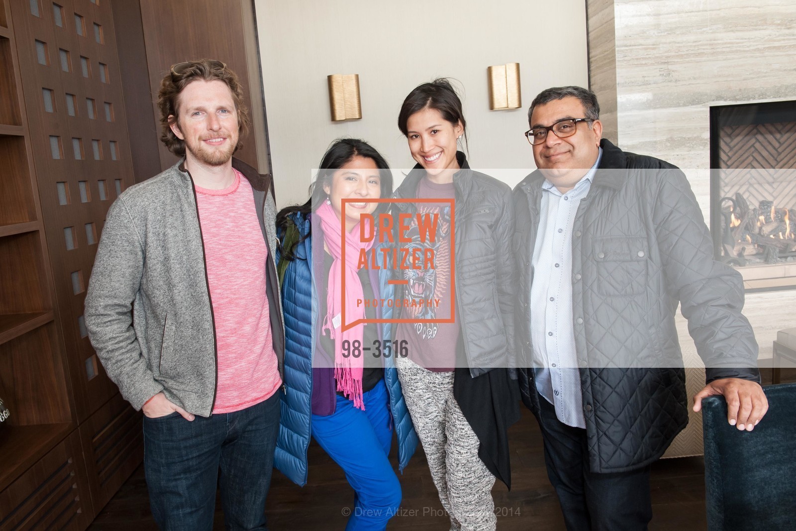 Matt Mullenweg, Rita Garcia, Mimi Pham, ? Malik, HAMEL FAMILY WINES - Dinner in the Vines with Gary Danko Day 2, US, April 26th, 2014, Photo #98-3516 Matt Mullenweg, Rita Garcia, Mimi Pham, ? Malik, Photo #98-3516