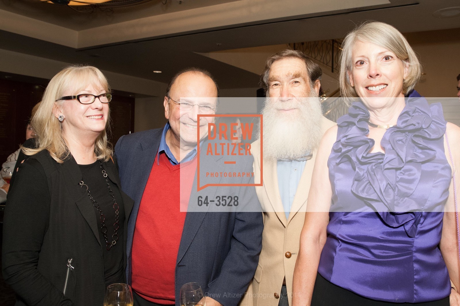 Marcia Levy, Jim Levy, Jim Miller, Buffington Miller, A.C.T Producer Circle Dinner, US, December 9th, 2014, Photo #64-3528 Marcia Levy, Jim Levy, Jim Miller, Buffington Miller, Photo #64-3528