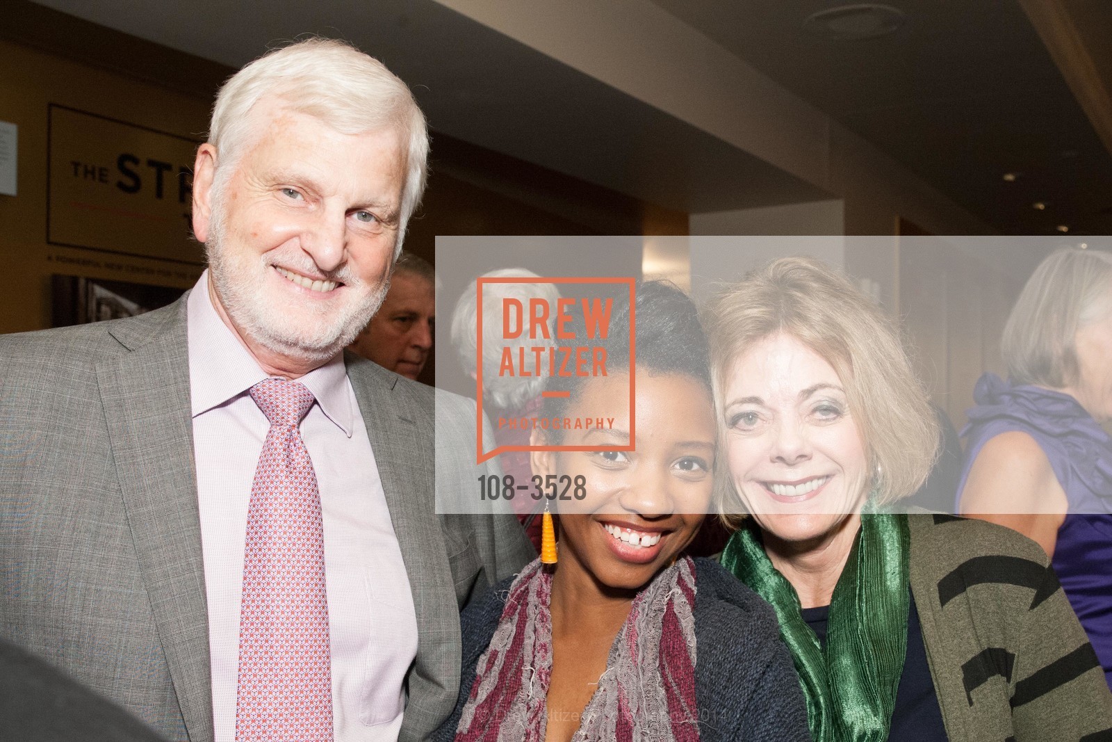 Ron Hoge, Stefanee Martin, Dianne Hoge, A.C.T Producer Circle Dinner, US, December 9th, 2014, Photo #108-3528 Ron Hoge, Stefanee Martin, Dianne Hoge, Photo #108-3528