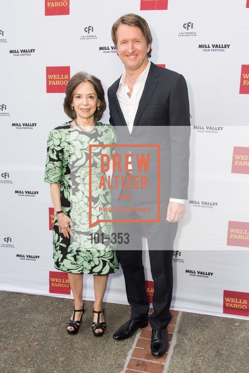 Gail Mutrux, Tom Hooper, Mill Valley Film Festival 2015 Opening Night VIP Reception, Outdoor Art Club. Outdoor Art Club, . 1 W Blithedale Ave, October 8th, 2015, Photo #101-353 Gail Mutrux, Tom Hooper, Photo #101-353