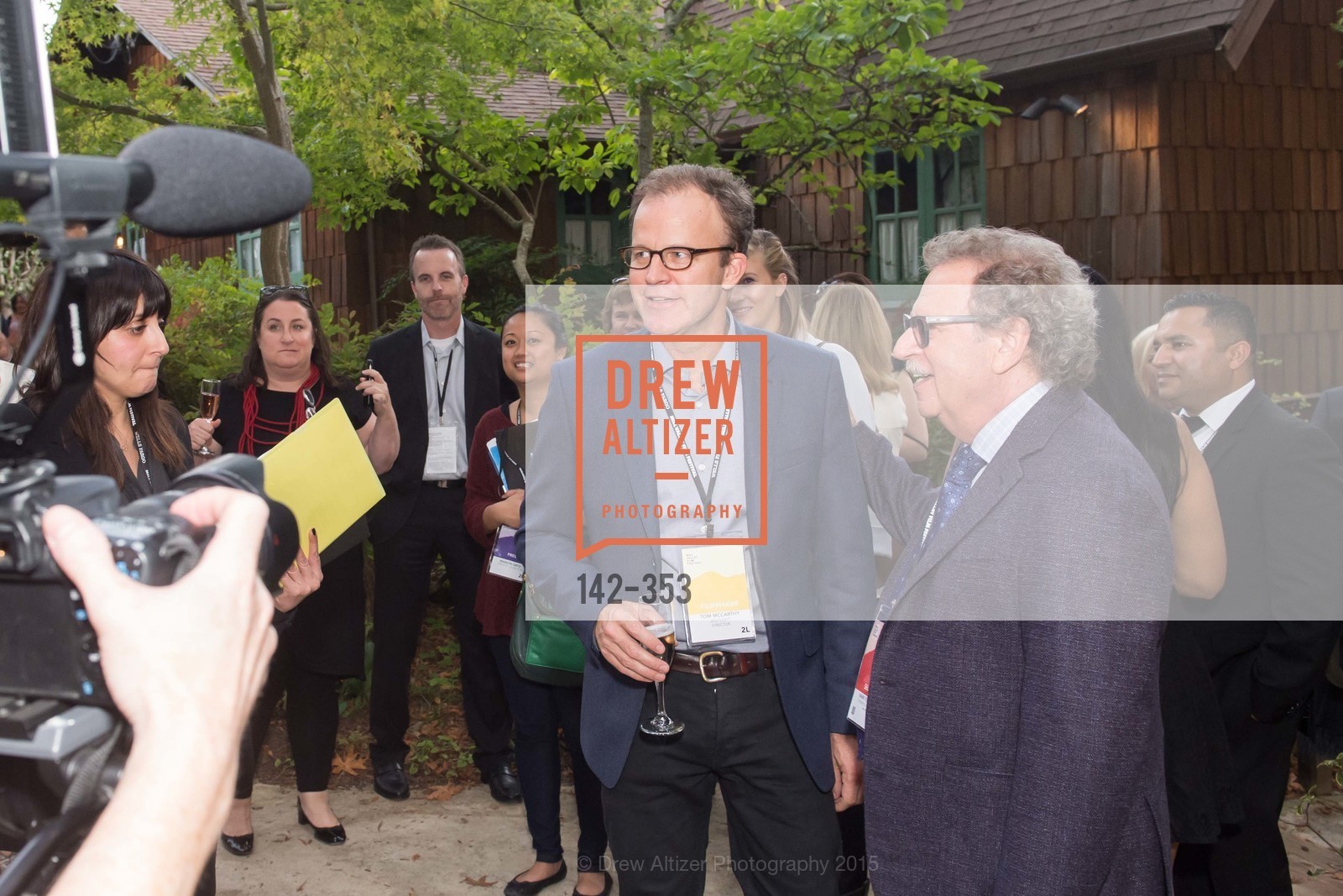 Tom McCarthy, Mark Fishkin, Mill Valley Film Festival Opening Night VIP Reception, Outdoor Art Club. 1 W Blithedale Ave, October 8th, 2015,Drew Altizer, Drew Altizer Photography, full-service agency, private events, San Francisco photographer, photographer california