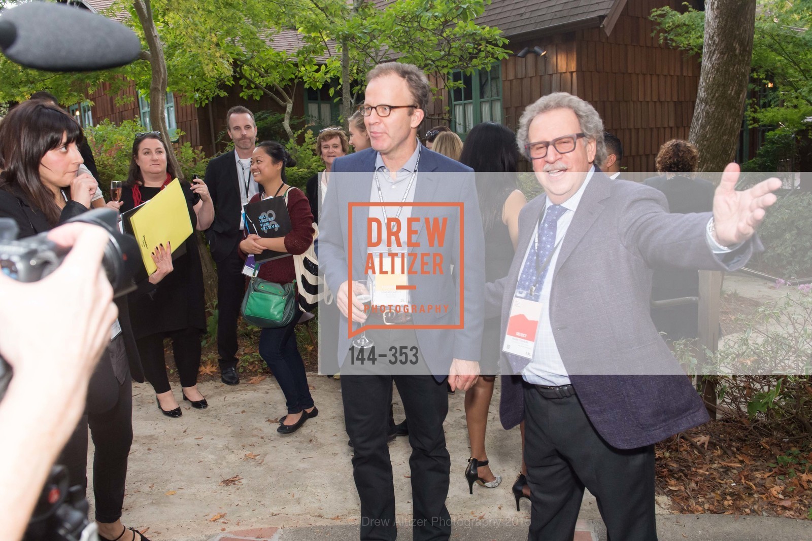 Tom McCarthy, Mark Fishkin, Mill Valley Film Festival Opening Night VIP Reception, Outdoor Art Club. 1 W Blithedale Ave, October 8th, 2015,Drew Altizer, Drew Altizer Photography, full-service event agency, private events, San Francisco photographer, photographer California