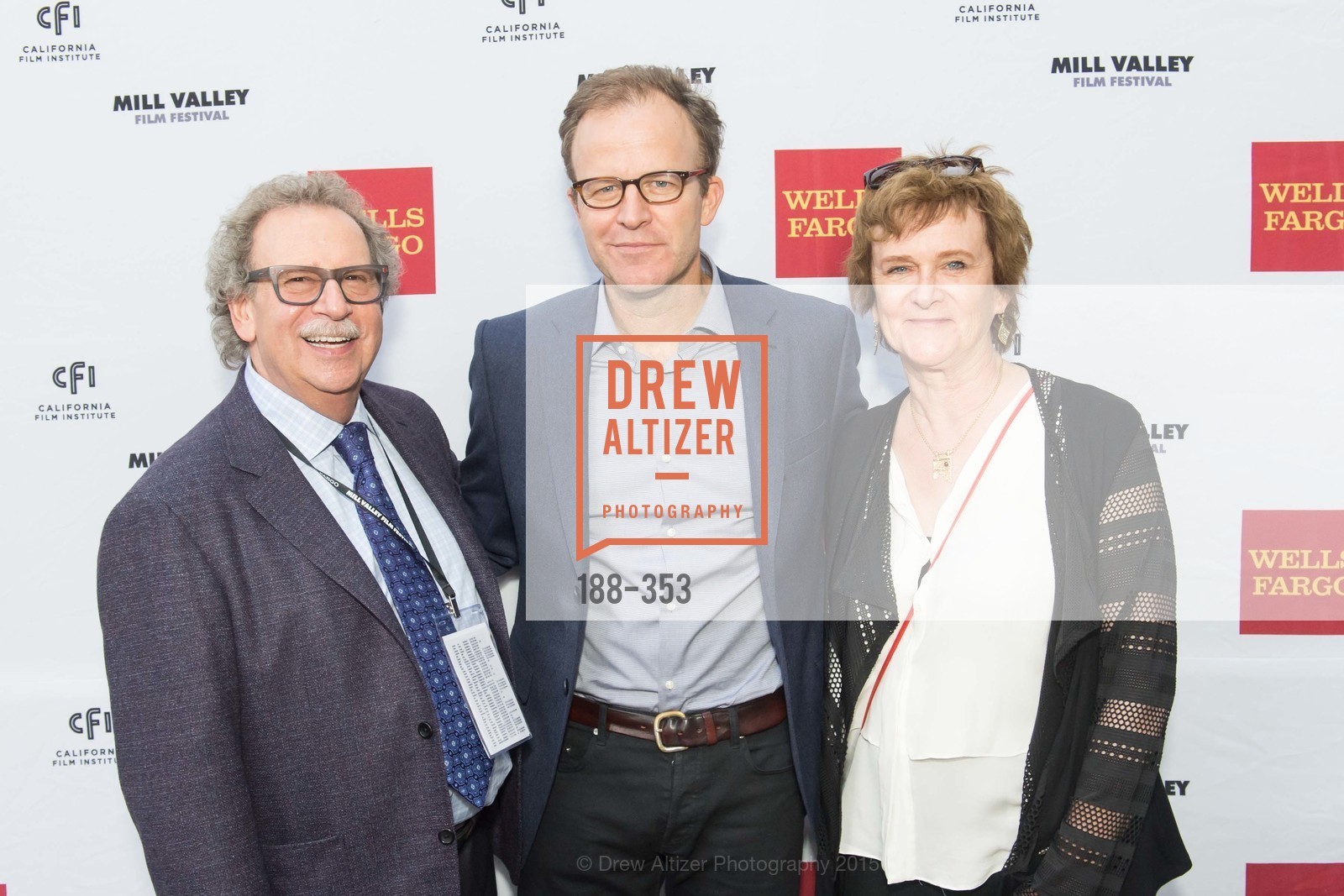 Mark Fishkin, Tom McCarthy, Zoe Elton, Mill Valley Film Festival Opening Night VIP Reception, Outdoor Art Club. 1 W Blithedale Ave, October 8th, 2015,Drew Altizer, Drew Altizer Photography, full-service agency, private events, San Francisco photographer, photographer california