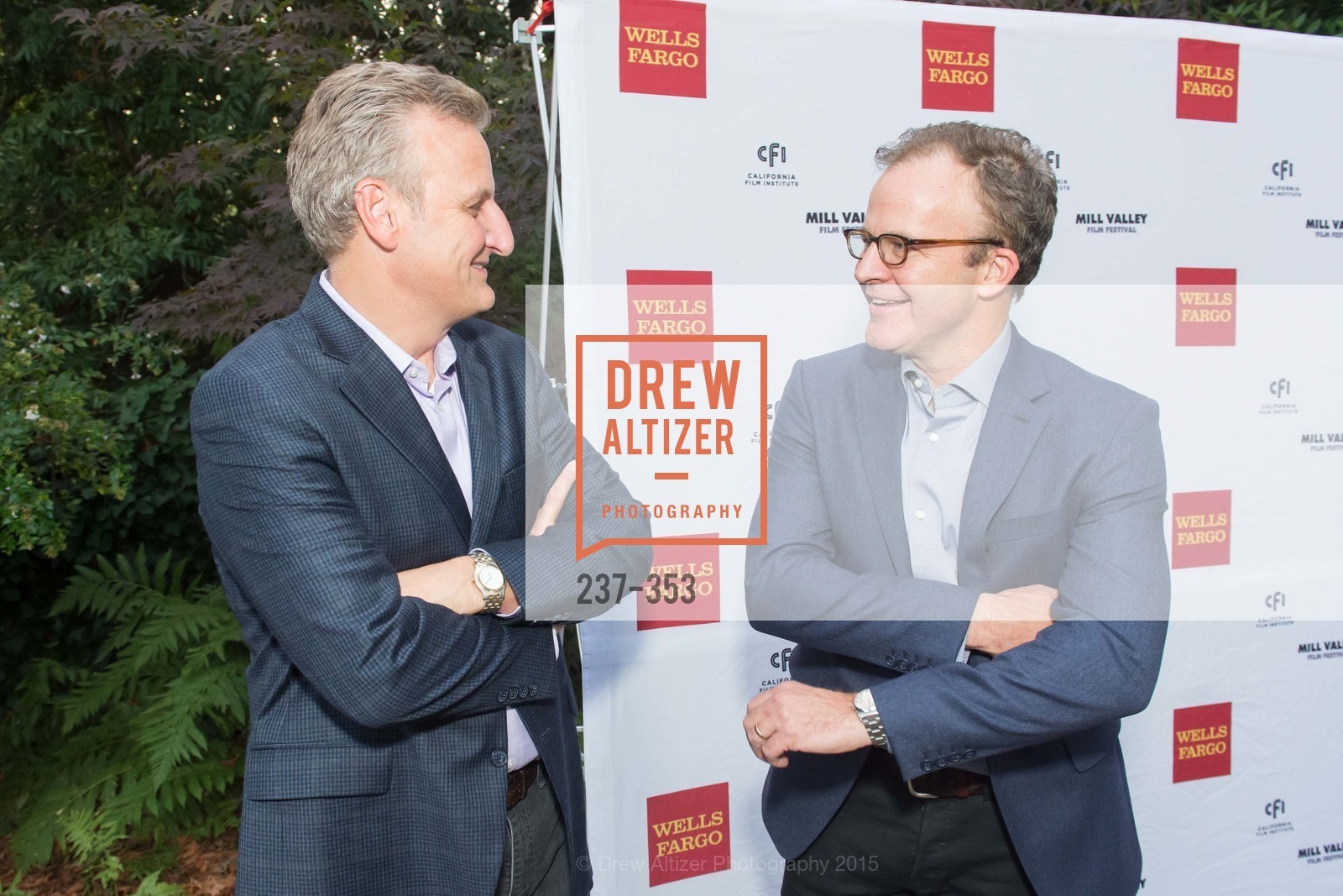 Jeff Johnson, Tom McCarthy, Mill Valley Film Festival Opening Night VIP Reception, Outdoor Art Club. 1 W Blithedale Ave, October 8th, 2015,Drew Altizer, Drew Altizer Photography, full-service agency, private events, San Francisco photographer, photographer california