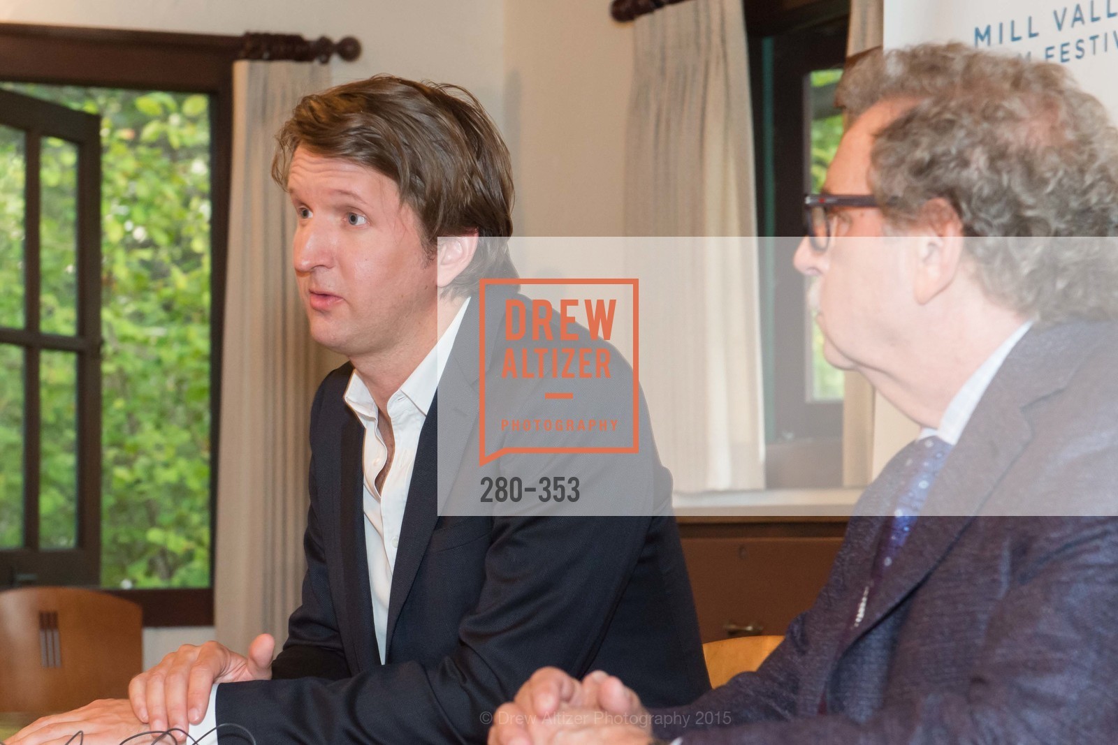 Tom Hooper, Mark Fishkin, Mill Valley Film Festival Opening Night VIP Reception, Outdoor Art Club. 1 W Blithedale Ave, October 8th, 2015,Drew Altizer, Drew Altizer Photography, full-service agency, private events, San Francisco photographer, photographer california