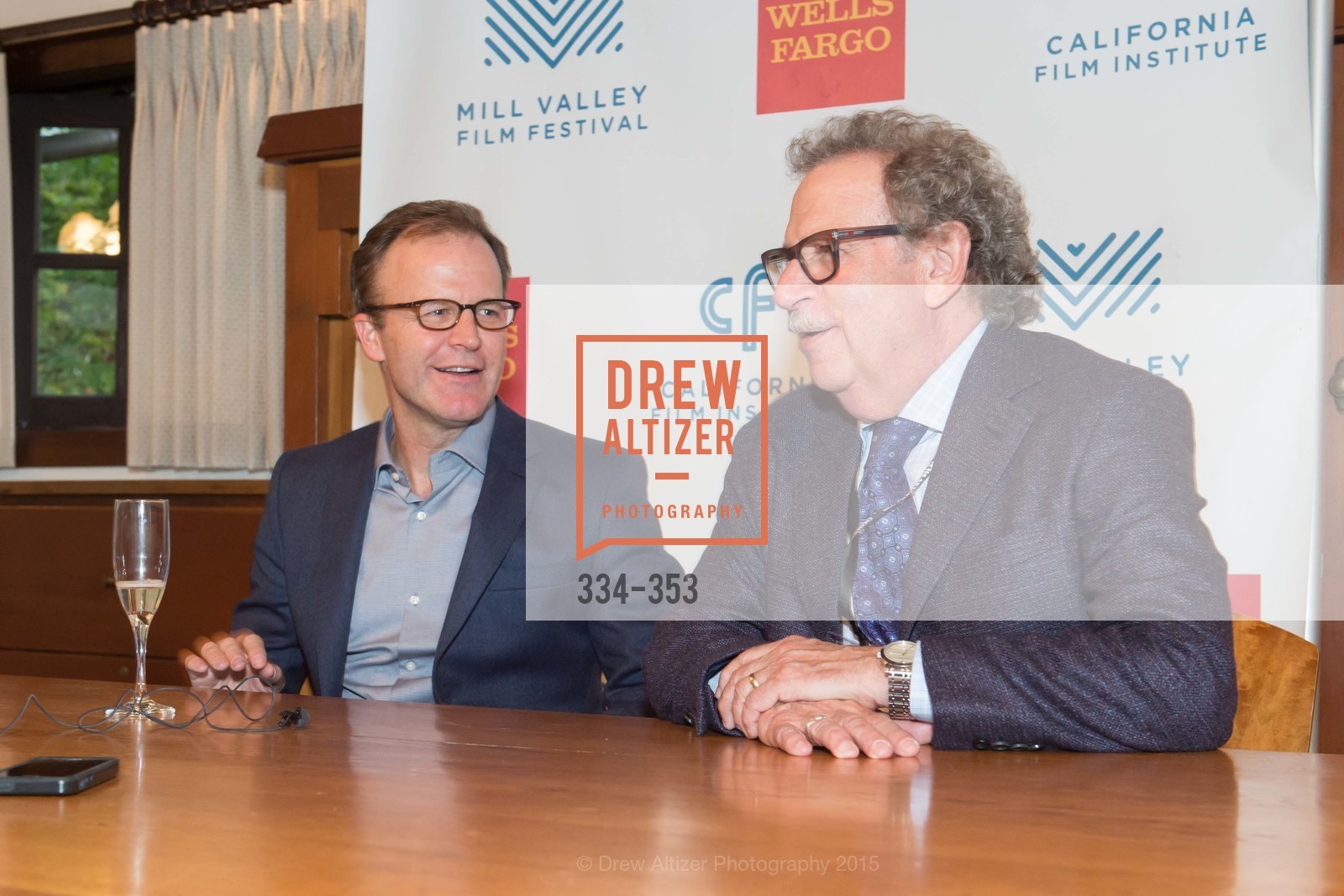 Tom McCarthy, Mark Fishkin, Mill Valley Film Festival Opening Night VIP Reception, Outdoor Art Club. 1 W Blithedale Ave, October 8th, 2015,Drew Altizer, Drew Altizer Photography, full-service event agency, private events, San Francisco photographer, photographer California