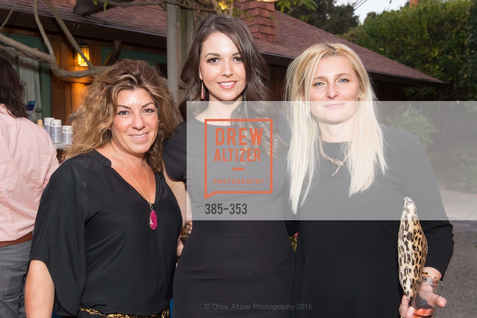 Alison Lodish, Kristin King, Sam Pritchett, Mill Valley Film Festival 2015 Opening Night VIP Reception, Outdoor Art Club. Outdoor Art Club, . 1 W Blithedale Ave, October 8th, 2015, Photo #385-353 Alison Lodish, Kristin King, Sam Pritchett, Photo #385-353
